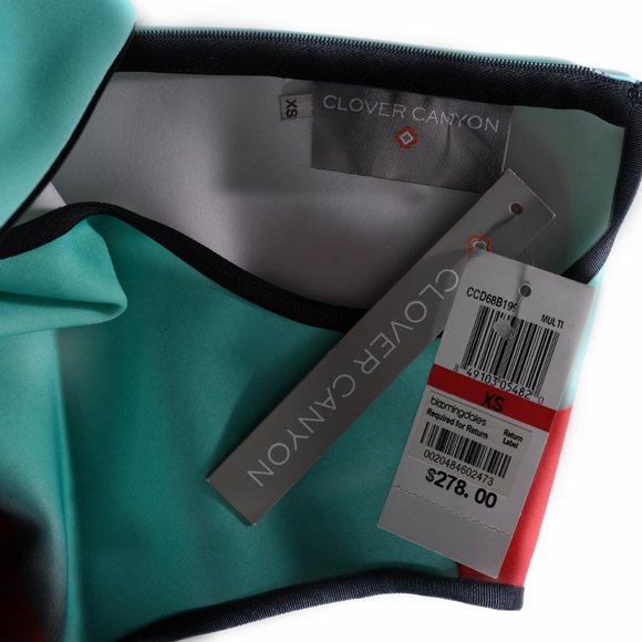 CLOVER CANYON Floral Print Neoprene Dress XS - Picture 5 of 9